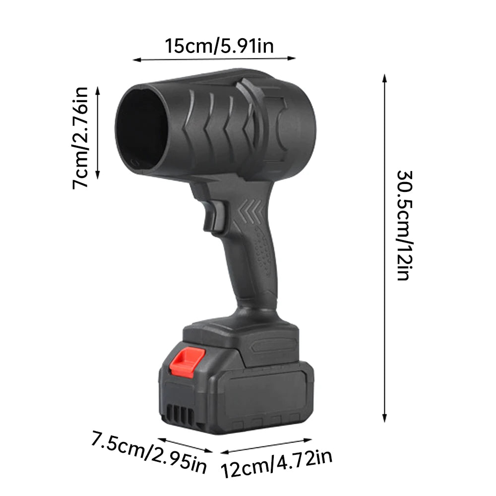 Soplador de aire potente + dos bateria