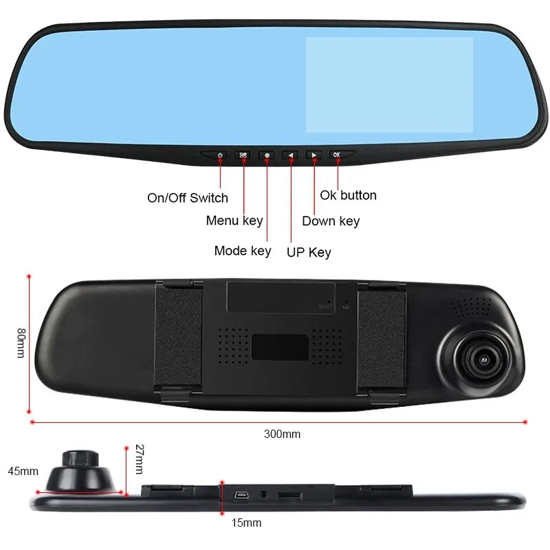 Camara Retrovisor HD